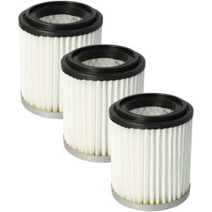 vhbw Filter Set 3x Filters compatible with Grafner 20 L - A 17307 / 17534, 20l A15743 Ash Vac - HEPA Filter, Allergy Filter
