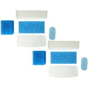 Filter Set compatible with Thomas Twin Genius Aquafilter Vacuum Cleaner - 10x Filter - Vhbw