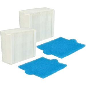 Filter Set compatible with Thomas Twin xt, Vestfalia xt Vacuum Cleaner - 4x Filter (special hygiene filter, special hygiene pre-filter) - Vhbw