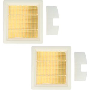 Filter Set Replacement for Cleancraft 7010250 for Vacuum Cleaner - 4x Filter (hepa filter, pre-filter) - Vhbw