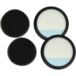 Filter Set Replacement for Dirt Devil 0777001, 2690052441 for Vacuum Cleaner - 4x Filter (foam filter, pre-motor filter) - Vhbw