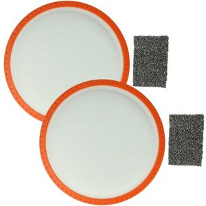 Filter Set Replacement for Dirt Devil 2288002 for Vacuum Cleaner - 4x Filter (pre-motor filter, motor filter) - Vhbw