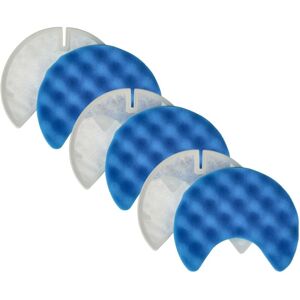 Filter Set Replacement for Samsung DJ97-00849B for Vacuum Cleaner - 6x Filter (micro-filter, foam filter) - Vhbw