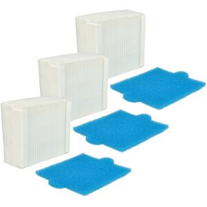 Filter Set Replacement for Thomas 787244, 99 (Filter Set) for Vacuum Cleaner - 6x Filter (special hygiene filter, special hygiene pre-filter) - Vhbw