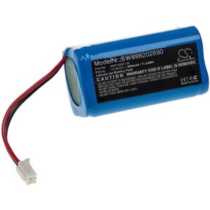 Replacement Battery compatible with Ecovacs W830, W830-RD, W830S, W836, W850, W855, W930 Vacuum Cleaner Home Cleaner (800 mAh, 14.8 v, Li-ion) - Vhbw