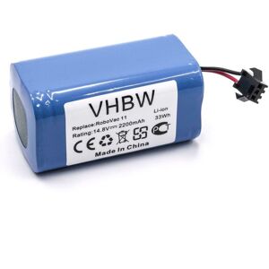 Vhbw - Replacement Battery compatible with Eufy Robovac R500 Vacuum Cleaner (2200mAh, 14.8 v, Li-ion)