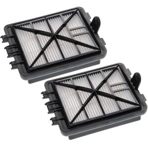 2x Replacement Filter compatible with Kärcher vc 6400 pb, vc 6300, vc 6 Premium, vc 6300 b Vacuum Cleaner - Exhaust Filter (epa) Black White - Vhbw