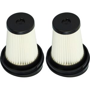 vhbw Set 2x Flat-Fold Filter compatible with ETA Moneto 6449, Moneto 7449 Handheld, Vacuum Cleaner - Pleated Filter Element