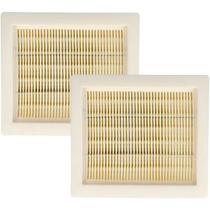 vhbw Set 2x Flat-Fold Filter compatible with Hilti VC 5-A22 Vacuum Cleaner - Pleated Filter Element