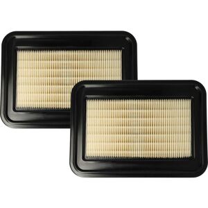 vhbw Set 2x Flat-Fold Filter Replacement for Nilfisk 107413540 for Vacuum Cleaner - Pleated Filter Element