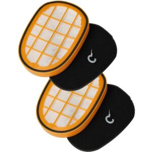 2x pre-motor filter, 2x motor filter compatible with Philips SpeedPro Max FC6813/01, FC6822, FC6814 Vacuum Cleaner - Vhbw