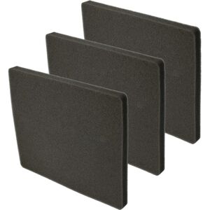Vhbw - Set 3x Replacement Filters compatible with aeg AJM68SP2 (903151564) Vacuum Cleaner - Exhaust Filter (Sponge Filter) Black