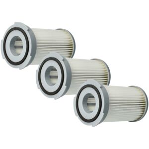 Set 3x Replacement Filters compatible with aeg Minion ati 7610, 6730, 6750, 6755, 6756, 6757, 7625 Vacuum Cleaner - Exhaust Post-Motor Filter - Vhbw
