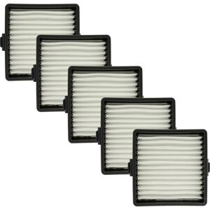 5x Flat-Fold Filter Replacement for Ryobi 4892210170484, 19484001007 for Handheld, Vacuum Cleaner - Pleated Filter Element - Vhbw