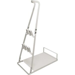 vhbw Storage Stand compatible with Rowenta Air Force 360 RH9079 Handheld Vacuum Cleaner - white