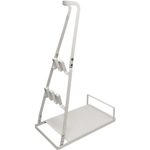 vhbw Storage Stand compatible with Rowenta X-Force Flex 9.60 Animal RH2078, X-Nano RH1128 Handheld Vacuum Cleaner - white