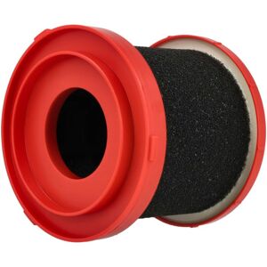Wet Filter compatible with Milwaukee M12FVCL, M18FPOVCL, M18VC2, 0970-20 - M18 Vacuum Cleaner - Foam Red Black - Vhbw
