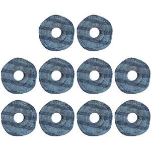 Tlily - Washable Cleaning Pads for Robot Vacuum Cleaner X10 Pro Omni and X9 Pro, Replacement, Mop Cloth - 10 Pieces