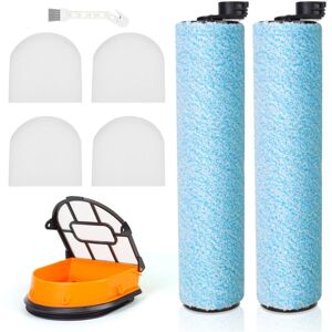 Tlily - WD161 Replacement hepa Filter and Brush Roller Set for