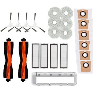 Tlily - X20+/X20 Plus Robot Vacuum Cleaner Accessory Kit, Main Side Brush, hepa Filter, Mop, Cloth Dust Bag, Replacement Parts