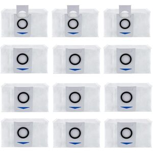 AIPERQ YMYNY 12 Pack Vacuum Cleaner Bags Accessories for Ecovacs Deebot X1 Omni / X1 e Omni, Vacuum Cleaner Replacement Accessories Dust Bag