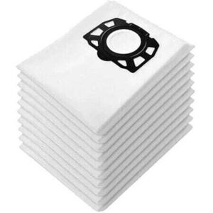 ZVD - Lot de 10 Sacs pour Aspirateur Karcher wd4 wd5 wd6 mv4 mv5 mv6,