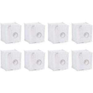 ZVD Lot de 8 sacs à poussière de rechange pour Samsung VCA-ADB90 pour aspirateur balai sans fil Jet 70, 75, 90 Series Base de station de nettoyage Sacs à