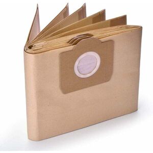ZVD Vacuum Cleaner Bags for Karcher WD3, WD3P, MV3 - Pack of 5 Replacement Paper Filter Bags for Wet & Dry Vacuum Cleaners - Spare Parts and Accessories