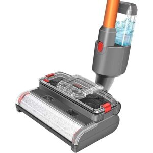 ZVD Wet and Dry Scrubber Brush Compatible for Dyson V11 V10 V8 V7 Electric Mop Head with Separate Clean and Dirty Water Tank, Cleans and Dries Hard