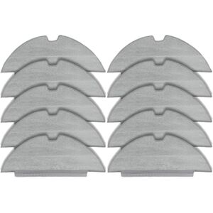 Tlily - 10Pcs Mop Cloth Pads for Eufy RoboVac L35 Hybrid+, LR30 Hybrid+ Robot Vacuum Replacement Spare Parts Accessories Tlily - 10Pcs Mop Cloth Pads for Eufy RoboVac L35 Hybrid+, LR30 Hybrid+ Robot Vacuum Replacement Spare Parts Accessories