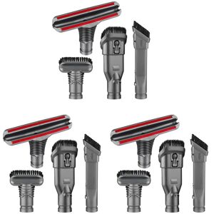 Tlily - 12 Pack Replacement Attachments Tools Kit for Dyson V6 DC35 DC44 DC58 Attachments Home Cleaning Tools Brush Tlily - 12 Pack Replacement Attachments Tools Kit for Dyson V6 DC35 DC44 DC58 Attachments Home Cleaning Tools Brush
