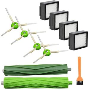 ANPVIZ 12-Pack Replacement Parts for IRobot Roomba Combo I5 I5+ J5 J5+ I7 I7+ I8 I8+ Robot Vacuum Cleaner, 2 Main Brushes, 4 HEPA Filters, 4 Side Brushes ANPVIZ 12-Pack Replacement Parts for IRobot Roomba Combo I5 I5+ J5 J5+ I7 I7+ I8 I8+ Robot Vacuum Cleaner, 2 Main Brushes, 4 HEPA Filters, 4 Side Brushes
