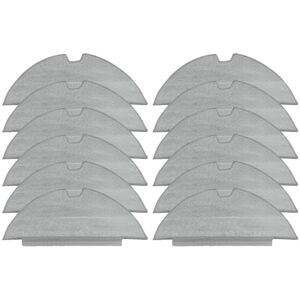 Tlily - 12Pcs for Eufy RoboVac L35 Hybrid+/LR30 Hybrid+ Mop Cloths Rag Robot Vacuums Replacement Spare Part Accessory Tlily - 12Pcs for Eufy RoboVac L35 Hybrid+/LR30 Hybrid+ Mop Cloths Rag Robot Vacuums Replacement Spare Part Accessory