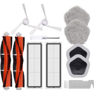 Tlily - 12Pcs for XiaoMi Dreame Bot W10&W10 Pro Robot Vacuum Cleaner Main Side Brush hepa Filter Mop Cloth and Mop Holder b Tlily - 12Pcs for XiaoMi Dreame Bot W10&W10 Pro Robot Vacuum Cleaner Main Side Brush hepa Filter Mop Cloth and Mop Holder b