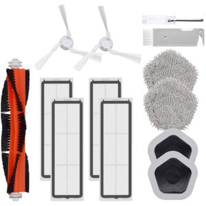 Tlily - 13Pcs Kit for XiaoMi Dreame Bot W10&W10 Pro Robot Vacuum Cleaner hepa Filter Main Side Brush Mop Cloth and Mop Holder b Tlily - 13Pcs Kit for XiaoMi Dreame Bot W10&W10 Pro Robot Vacuum Cleaner hepa Filter Main Side Brush Mop Cloth and Mop Holder b