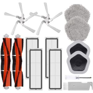 Tlily - 14Pcs for XiaoMi Dreame Bot W10&W10 Pro Robot Vacuum Cleaner Main Side Brush hepa Filter Mop Cloth and Mop Holder a Tlily - 14Pcs for XiaoMi Dreame Bot W10&W10 Pro Robot Vacuum Cleaner Main Side Brush hepa Filter Mop Cloth and Mop Holder a