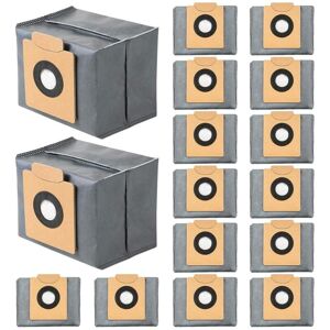 TLILY 16 Pack Dust Bags for Clean X8 Pro X10 Self-Empty Station TLILY 16 Pack Dust Bags for Clean X8 Pro X10 Self-Empty Station