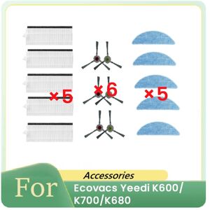 TLILY 16 Pcs for K600/K700/K680 Sweeping Robot Accessories TLILY 16 Pcs for K600/K700/K680 Sweeping Robot Accessories