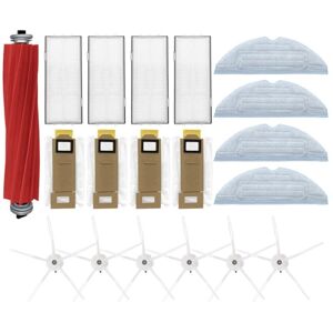 Tlily - 19pcs Main Side Brush Hepa Filter Mop Cloth Dust Bag Brush For XiaoMi Roborock S7 T7s Plus Vacuum Cleaner Parts Tlily - 19pcs Main Side Brush Hepa Filter Mop Cloth Dust Bag Brush For XiaoMi Roborock S7 T7s Plus Vacuum Cleaner Parts