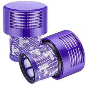 CYSLMUK 2 Pack Washable Reusable Replacement Filter for Dyson V10 Cyclone Animal Absolute Motorhead Total Clean Pro Extra Cordless Vacuum Cleaner with CYSLMUK 2 Pack Washable Reusable Replacement Filter for Dyson V10 Cyclone Animal Absolute Motorhead Total Clean Pro Extra Cordless Vacuum Cleaner with