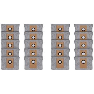 TLILY 20 Dust Bag for RoboVac L35 Hybrid LR30 LR20 Automatic Emptying Station, with Activated Carbon Cloth TLILY 20 Dust Bag for RoboVac L35 Hybrid LR30 LR20 Automatic Emptying Station, with Activated Carbon Cloth