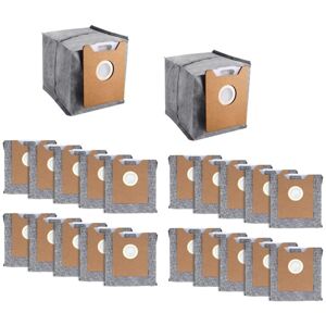 Tlily - 22pcs Replacement Dust Bags For Clean Auto-Empty Station Tlily - 22pcs Replacement Dust Bags For Clean Auto-Empty Station