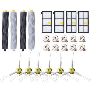 TINOR 24in1 Replacement Parts Kit for Roomba 800 Series 805 850 860 865 866 870 871 880 886 890 891 895 896 900 960 965 966 980 Robot Vacuum Cleaner TINOR 24in1 Replacement Parts Kit for Roomba 800 Series 805 850 860 865 866 870 871 880 886 890 891 895 896 900 960 965 966 980 Robot Vacuum Cleaner