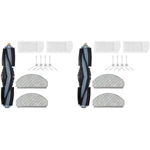 Tlily - 2Set for T10 Plus Robot Vacuum Cleaner Spare Parts Accessories Main Side Brush Hepa Filter Tlily - 2Set for T10 Plus Robot Vacuum Cleaner Spare Parts Accessories Main Side Brush Hepa Filter
