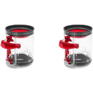 TLILY 2X Dust Bin for V12 Slim Vacuum Cleaner, Robot Replacement Dust Collector, Bucket TLILY 2X Dust Bin for V12 Slim Vacuum Cleaner, Robot Replacement Dust Collector, Bucket