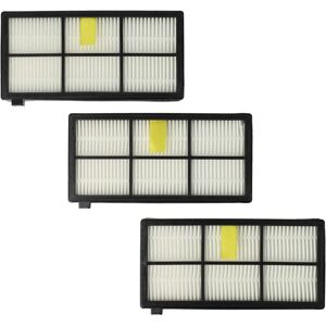 ANPVIZ 3-pack filters, compatible with Roomba 800 and 900. Replacement set for Series 8 and 9 filters. Spare part with three filters. ANPVIZ 3-pack filters, compatible with Roomba 800 and 900. Replacement set for Series 8 and 9 filters. Spare part with three filters.