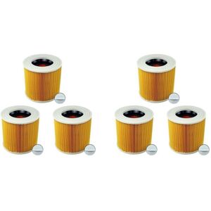 Tlily - 3 Pcs Cartridge Filter for Karcher Vacuum Cleaner WD3 Premium WD2 WD3 WD1 MV3 MV2 wd 3 p Extension Kit Against Fine Dust Tlily - 3 Pcs Cartridge Filter for Karcher Vacuum Cleaner WD3 Premium WD2 WD3 WD1 MV3 MV2 wd 3 p Extension Kit Against Fine Dust