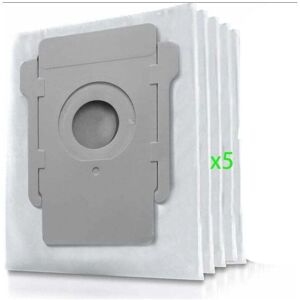 LINGHHANG Irobot Roomba i7 Dust Bag, 5Pcs Replacement Dust Bag for iRobot Roomba i7 i7+ / i7 Plus E5 E6 E7 S9 S9+ Vacuum Cleaner (Non-Original Accessories) LINGHHANG Irobot Roomba i7 Dust Bag, 5Pcs Replacement Dust Bag for iRobot Roomba i7 i7+ / i7 Plus E5 E6 E7 S9 S9+ Vacuum Cleaner (Non-Original Accessories)
