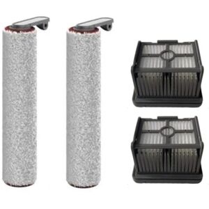 TLILY 4Pcs Parts for H12 Pro Washing Floor Machine Vacuum Cleaner Accessories Washable Hepa Filter Main Roller Brush TLILY 4Pcs Parts for H12 Pro Washing Floor Machine Vacuum Cleaner Accessories Washable Hepa Filter Main Roller Brush