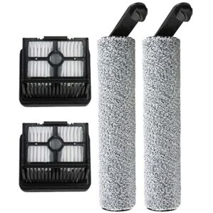 TLILY 4PCS Replacement Parts for Dreame H12PRO/H12Pro Plus /M13Beta Floor Scrubber Machine Rolling Brush Hepa Filter TLILY 4PCS Replacement Parts for Dreame H12PRO/H12Pro Plus /M13Beta Floor Scrubber Machine Rolling Brush Hepa Filter